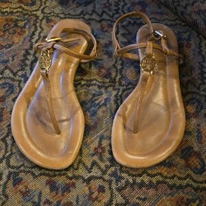 Tory Burch Emmy Leather Thong Sandal